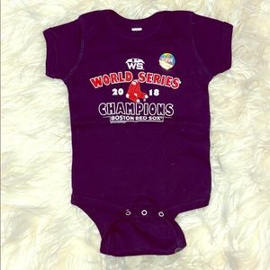 Boston Red Sox infant 6 months onesie NWT